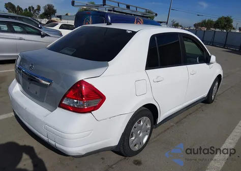 2010 Nissan Versa 1.8S from USA, damaged, VIN 3N1BC1AP2AL409657